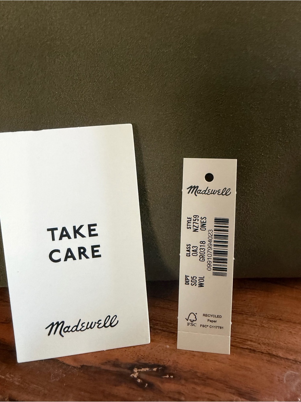 Madewell Lexington Small Tote Worn Olive Suede Leather NWT $168 - Picture 3 of 11